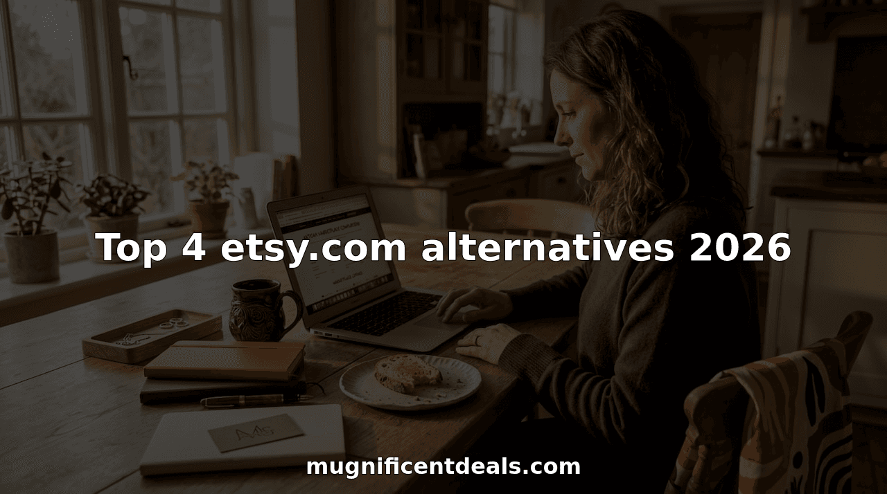 Top 4 etsy.com alternatives 2026