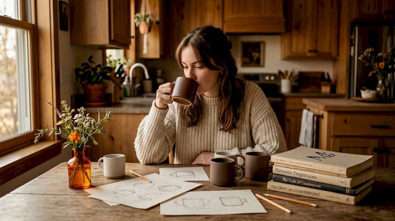 How to design minimal musician mugs that feel personal