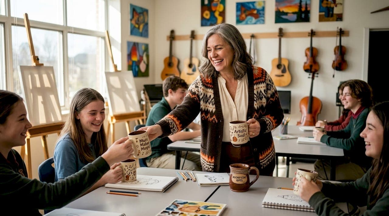 Custom mug ideas for classes: creative gifts for music lovers