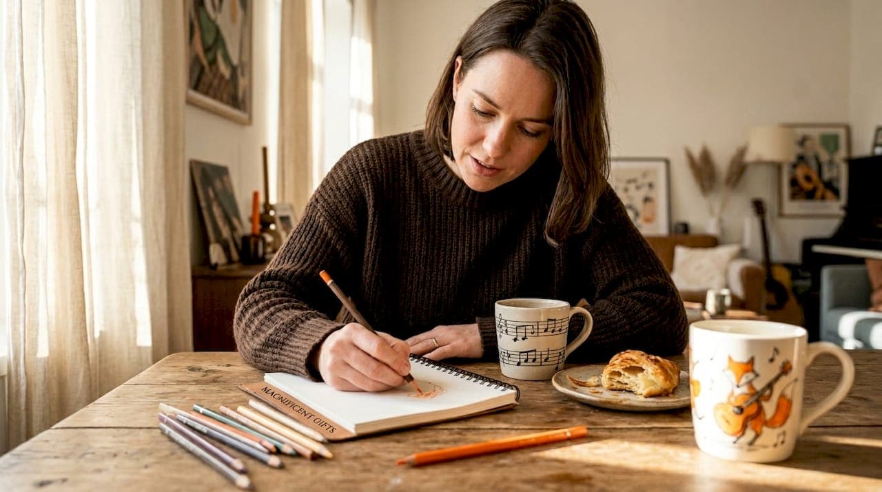 Why choose sketch-style mugs for creative coffee lovers