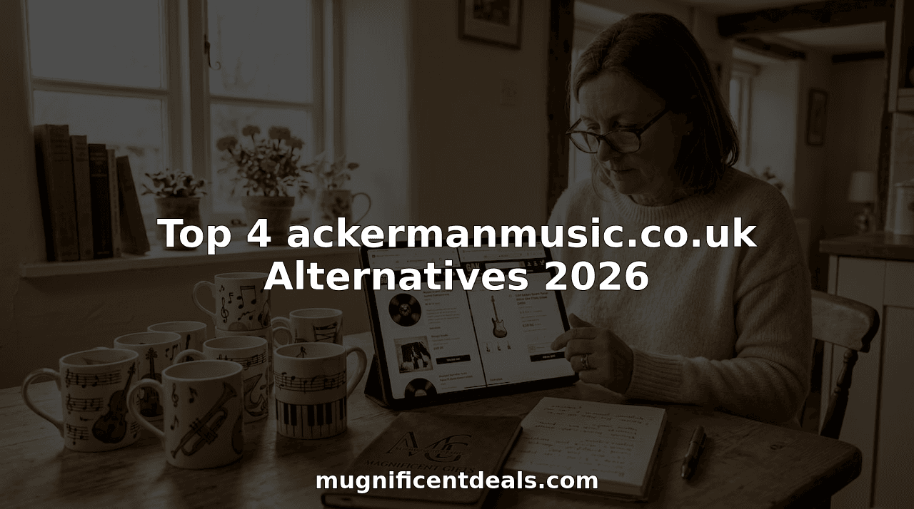 Top 4 ackermanmusic.co.uk Alternatives 2026