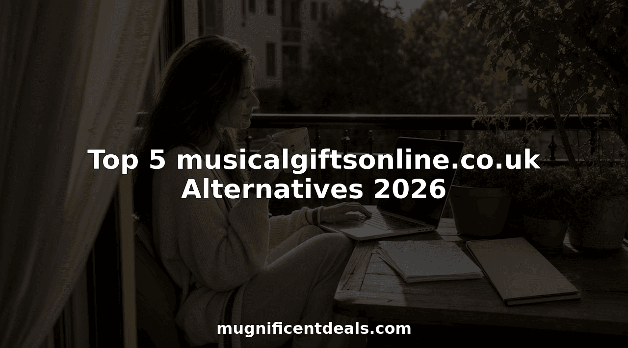 Top 5 musicalgiftsonline.co.uk Alternatives 2026