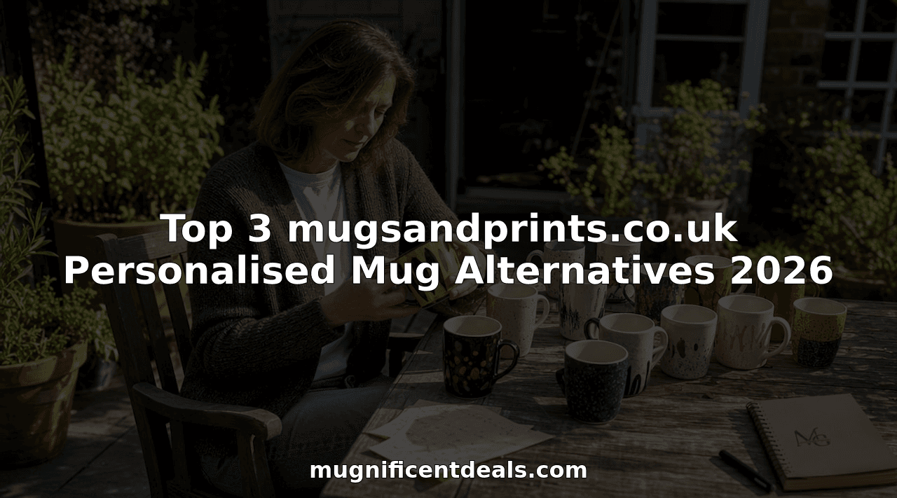 Top 3 mugsandprints.co.uk Personalised Mug Alternatives 2026