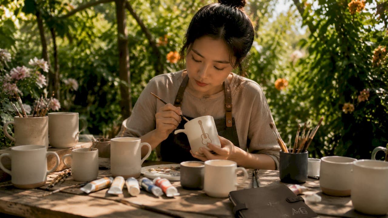 The role of instruments in mug art: a creative guide