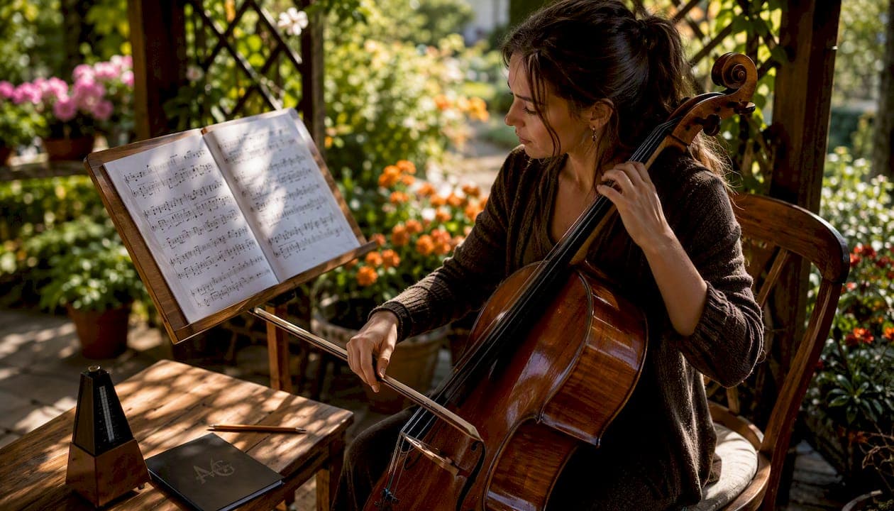 Tarantella cello: sheet music and practice guide