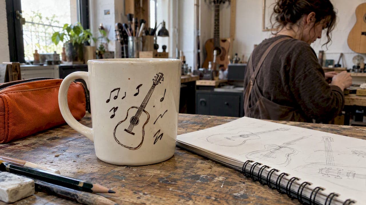 30 Mug Ready Guitar Quotes and Simple Design Tips