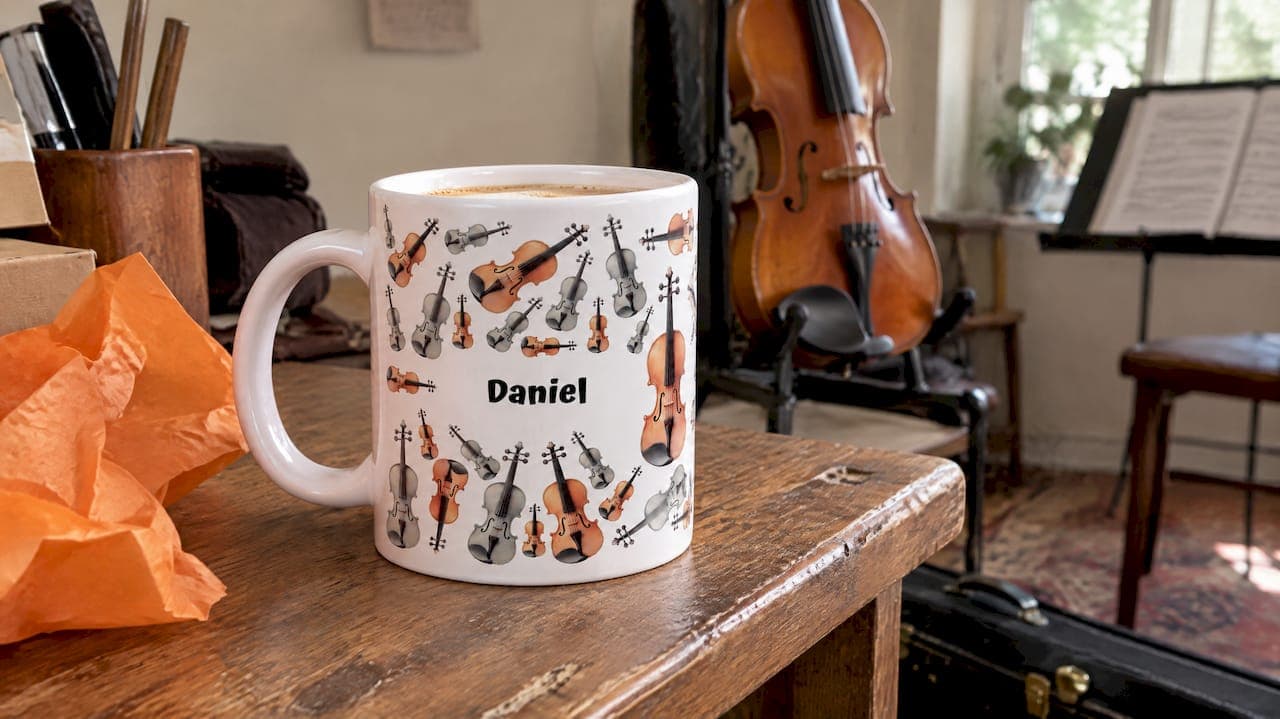 Attributable Violin Quotes for UK Gifts and Mugs